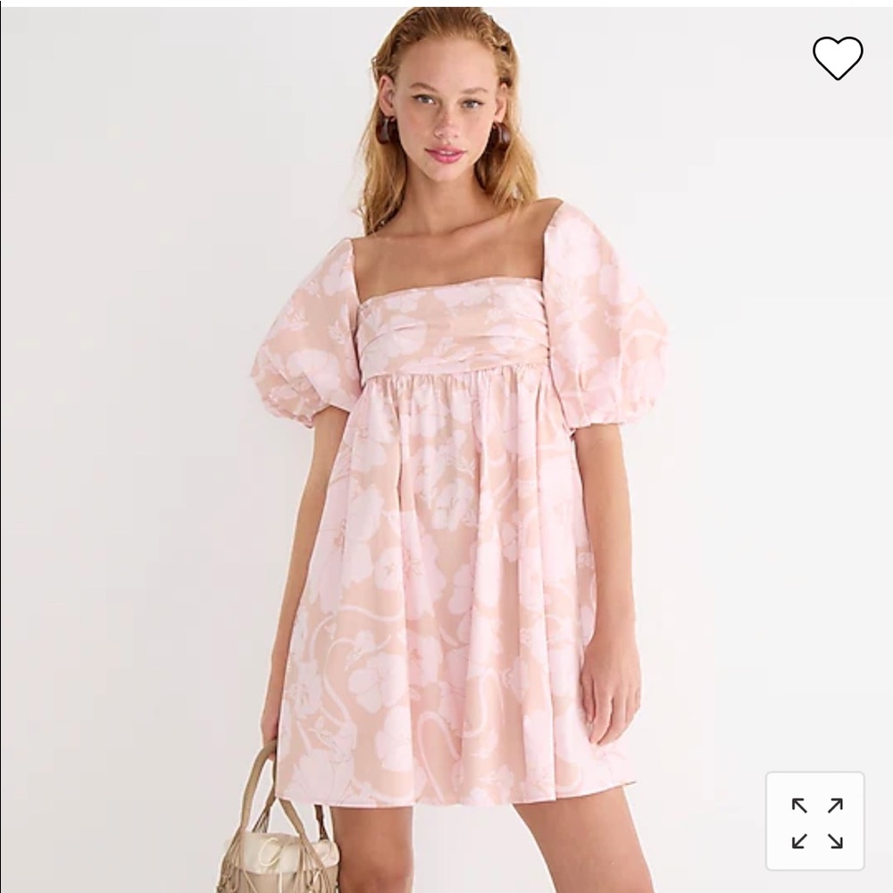 J. Crew Collection Pink Floral Mini Dress